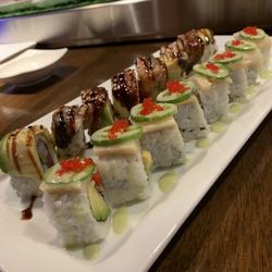 Osaka Steak and Sushi - Jade Roll and Empress Roll light rice