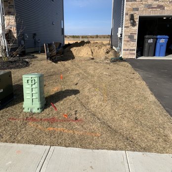 Nicholas Pools - Side yard disaster - Hot Tub & Pool Near Me - Toms River, New Jersey
