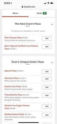 Menu photo 5 Evan's Pizza Philadelphia, PA Menu photo 5 Evan's Pizza Philadelphia, PA