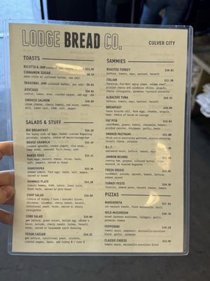 Menu photo 5 Lodge Bread Los Angeles, CA