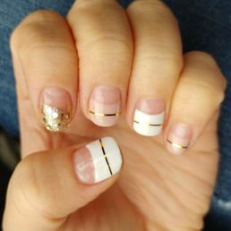 Gel mani-$35, took a little over an hour Gel mani-$35, took a little over an hour