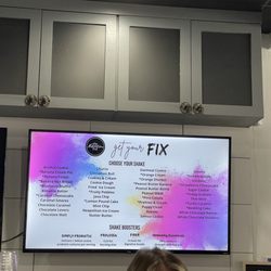 The Nutrition Fix - Menu