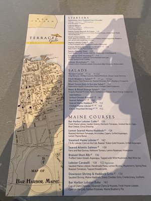Menu photo 1 The Terrace Grille Bar Harbor, ME Menu photo 1 The Terrace Grille Bar Harbor, ME