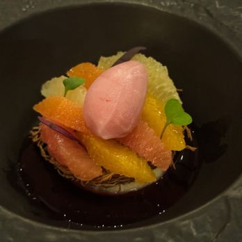 Gabriel Kreuther - CITRUS PANNA COTTA - French Near Me - New York, New York