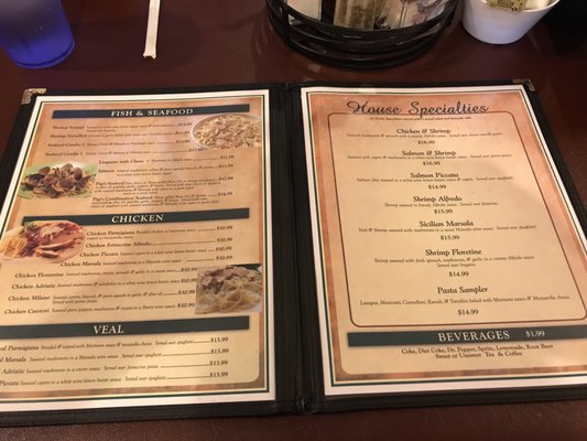 Menu photo 3 Pap's Italian Grill Bandera, TX