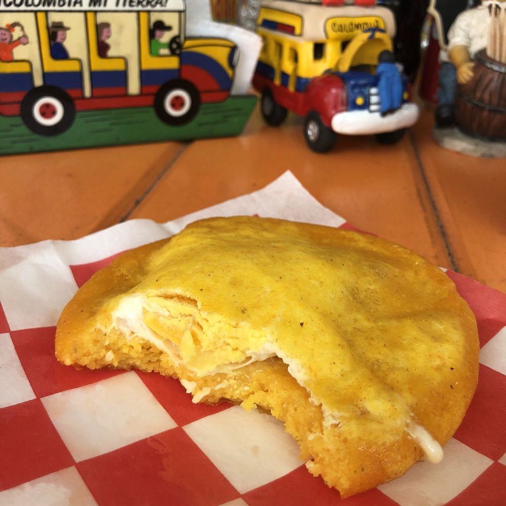Pasabocas De Colombia - Arepa stuffed with a fried egg - Colombian Near Me - Hollywood, Florida Pasabocas De Colombia - Arepa stuffed with a fried egg - Colombian Near Me - Hollywood, Florida