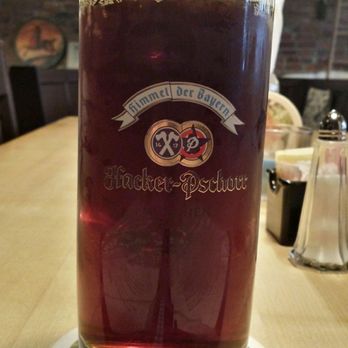 Bavarian Brauhaus - In spite of the Hacker Pschorr glass, that is Paulaner Munich Dunkel beer. Righteously good!! - German Near Me - Bryan, Texas Bavarian Brauhaus - In spite of the Hacker Pschorr glass, that is Paulaner Munich Dunkel beer. Righteously good!! - German Near Me - Bryan, Texas