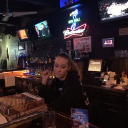 The 19th Hole Sports Lounge - Heather, one of the great bartenders at The 19th Hole.