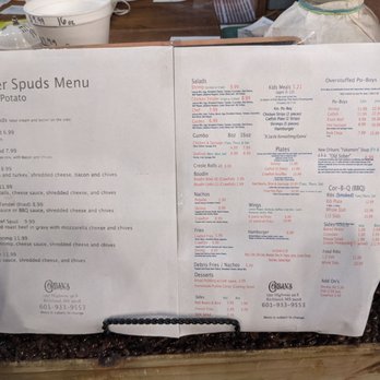 Corbans-Too New Orleans Restaurant - Menu - Cajun/Creole Near Me - Jackson, Mississippi Corbans-Too New Orleans Restaurant - Menu - Cajun/Creole Near Me - Jackson, Mississippi