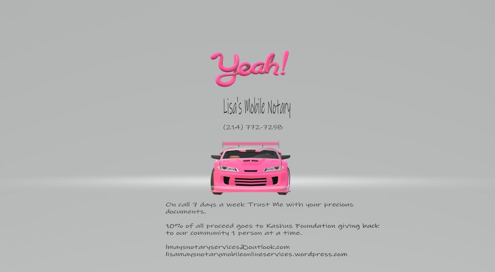 LISA DALLAS MOBILE NOTARY Dallas, Texas Yelp Notaries Phone Number