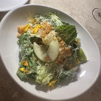 Sea Salt - Caesar Salad - New American Near Me - Anna's Retreat, Virgin Islands Sea Salt - Caesar Salad - New American Near Me - Anna's Retreat, Virgin Islands
