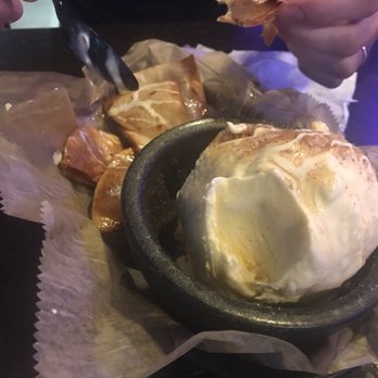 Lowkey Taco - House made cinnamon chips with honey and vanilla ice cream - Tacos Near Me - Pittsburgh, Pennsylvania Lowkey Taco - House made cinnamon chips with honey and vanilla ice cream - Tacos Near Me - Pittsburgh, Pennsylvania
