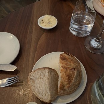 The Musket Room - Bread with anchovy butter - New American Near Me - New York, New York The Musket Room - Bread with anchovy butter - New American Near Me - New York, New York