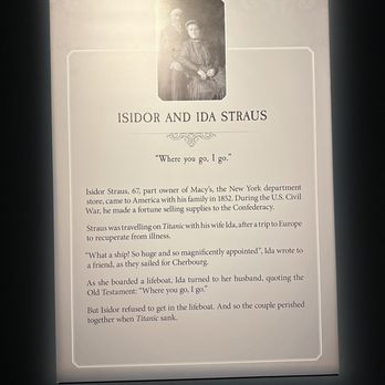 Titanic The Exhibition - Historical Tours Near Me - Skokie, Illinois