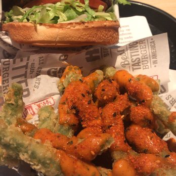Habit Burger & Grill - Char burger with sriracha green bean fries! - Burgers Near Me - West Jordan, Utah Habit Burger & Grill - Char burger with sriracha green bean fries! - Burgers Near Me - West Jordan, Utah