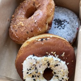 Black Sesame Mochi Donut