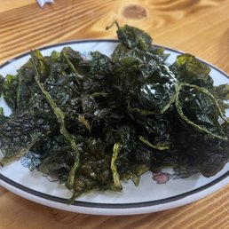 Fried Spinach / Épinard Frits