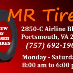 Mr Tires Tires 2850 Airline Blvd Portsmouth Va United States Phone Number