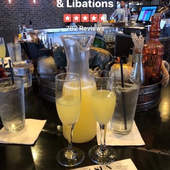Bosscat Kitchen & Libations - Carafe of Mimosas - New American Near Me - Houston, Texas Bosscat Kitchen & Libations - Carafe of Mimosas - New American Near Me - Houston, Texas
