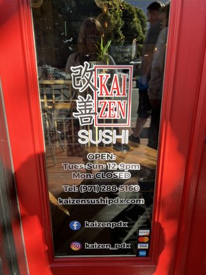 Menu photo 8 Kaizen Sushi Portland, OR Menu photo 8 Kaizen Sushi Portland, OR
