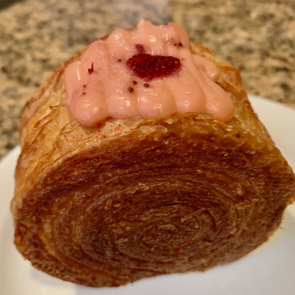 Marvel Cake - Strawberry Spiral Croissant ($7.50)- 3.5/5 stars - Bakeries Near Me - Campbell, California Marvel Cake - Strawberry Spiral Croissant ($7.50)- 3.5/5 stars - Bakeries Near Me - Campbell, California