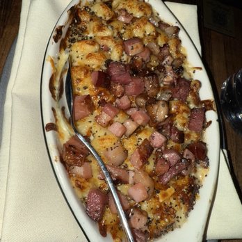 Au Cheval - Bacon & Black Pepper Mac & Cheese - Burgers Near Me - New York, New York Au Cheval - Bacon & Black Pepper Mac & Cheese - Burgers Near Me - New York, New York