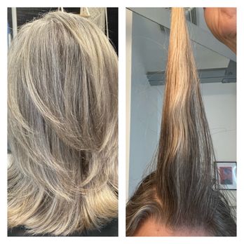 Dye Felicia - Gray blending -best colorist - Hair Stylists Near Me - New Braunfels, Texas Dye Felicia - Gray blending -best colorist - Hair Stylists Near Me - New Braunfels, Texas