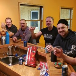 Toms Tavern - Bar regulars.