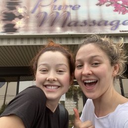 My sister and I got the fully body massages! My sister and I got the fully body massages!