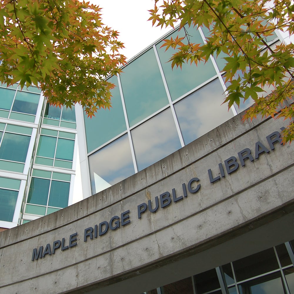 MAPLE RIDGE LIBRARY Updated September 2024 22470 Dewdney Trunk Road