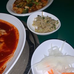 Sides they bring with each entree