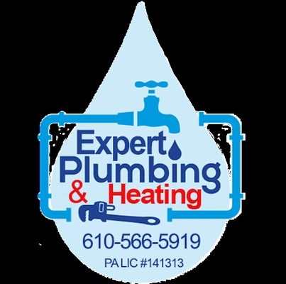 Expert Plumbing Heating & Drain Cleaning Logo