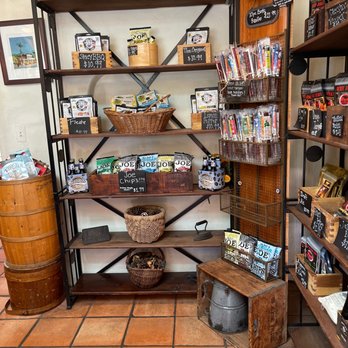 Old Town Jerky and Root Beer - shelves of liquor - Specialty Food Near Me - San Diego, California