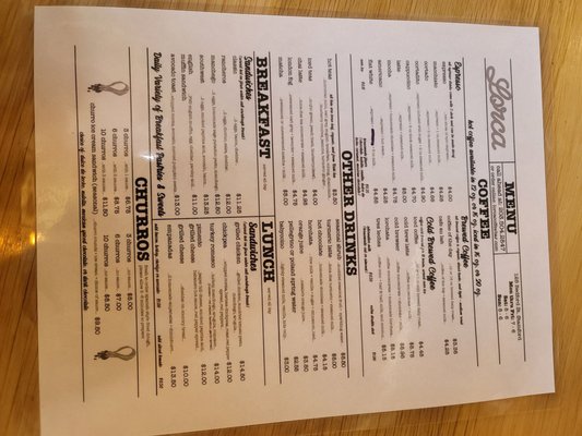 Menu photo 4 Lorca Stamford, CT