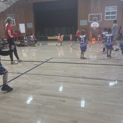 Novato High School - Lil Moe first bball lesson