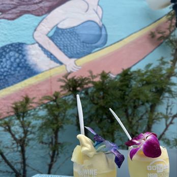 The Mermaid Cafe at Riverview - Dole Whip Mimosas - Breakfast & Brunch Near Me - New Smyrna Beach, Florida