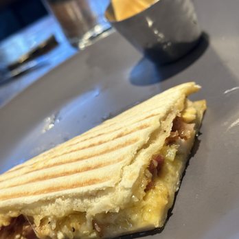Marto Brewing Co - Chicken & Bacon Quesadilla. Picture came after we ate most of it cause I COULD NOT wait! - Breweries Near Me - Sioux City, Iowa Marto Brewing Co - Chicken & Bacon Quesadilla. Picture came after we ate most of it cause I COULD NOT wait! - Breweries Near Me - Sioux City, Iowa