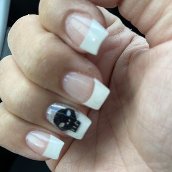 Perfection Nails - My Halloween nails. I know I'm so lame, but that's exactly what I wanted! - Nail Salons Near Me - Mililani, Hawaii