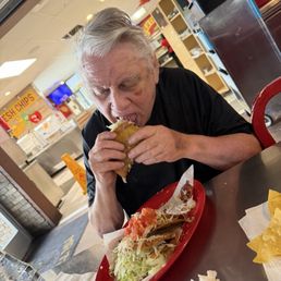 Took dad out he loves the tacos Took dad out he loves the tacos