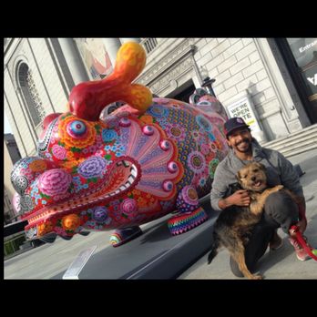 SFWoofPack - My pup, River, with Ricardo of SF Woof Pack - Dog Walkers Near Me