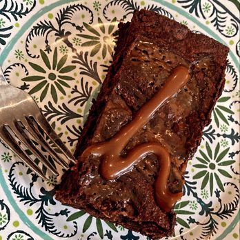 Hopscotch - Salted Caramel Brownie - Cupcakes Near Me - Champaign, Illinois