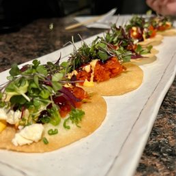 Spicy Tuna Tostada