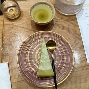 Osho Omakase - matcha cheesecake - Sushi Bars Near Me - Dallas, Texas