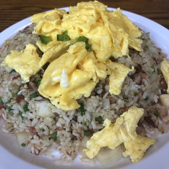 Eggs 'n Things Ko Olina - Koolina Exclusive Fried Rice w/Jalapenos, onions and bacon and eggs. - American Near Me - Kapolei, Hawaii Eggs 'n Things Ko Olina - Koolina Exclusive Fried Rice w/Jalapenos, onions and bacon and eggs. - American Near Me - Kapolei, Hawaii