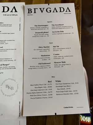 Menu photo 2 Brugada Kitchen and Bar Nashville, TN Menu photo 2 Brugada Kitchen and Bar Nashville, TN