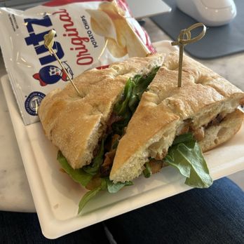 Trust Coffee - Herbed Chicken Breast sandwich ($14) -- in Friday, 25 September 2026 - Coffee & Tea Near Me - Bay Village, Ohio Trust Coffee - Herbed Chicken Breast sandwich ($14) -- in Friday, 25 September 2026 - Coffee & Tea Near Me - Bay Village, Ohio