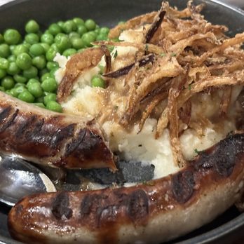 Hawk & Griffin - The Bangers & Mash entree. - Pubs Near Me - Vienna, Virginia