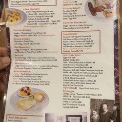 The Club House Restaurant - Menu - (Breakfast)