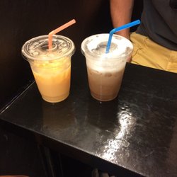 The Cosmic Grind - Orange Cream Soda & An iced cosmic delight. The flavors here are out of this world