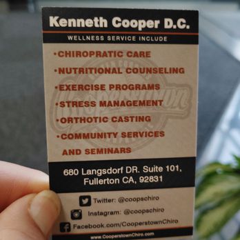 Cooperstown Chiropractic - Some of the specialized care you can receive here . - Chiropractors Near Me - Fullerton, California Cooperstown Chiropractic - Some of the specialized care you can receive here . - Chiropractors Near Me - Fullerton, California